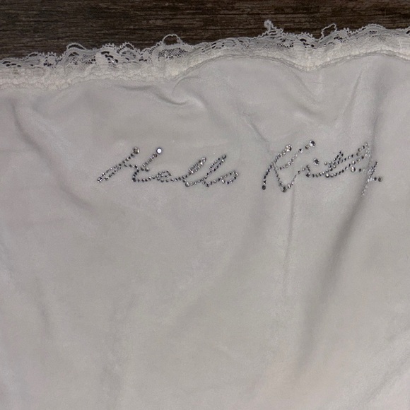 Hello Kitty White Flare Leg Pants & Lace Trim Tank Top - Picture 8 of 14